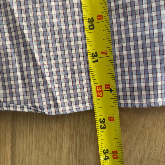 Twillory Shirt Men 17 34/35 Button Up Long Sleeve Stretch Performance Lot Of 2 - Picture 11 of 11